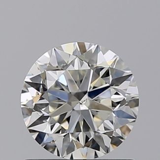 0.81 Carat Round I SI2 VG EX GIA Natural Diamond