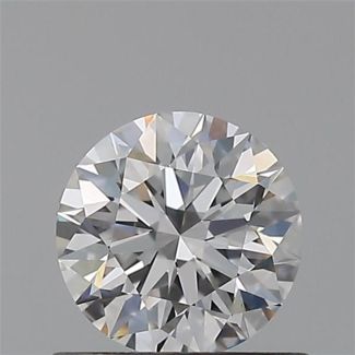 0.57 Carat Round D FL EX GIA Natural Diamond