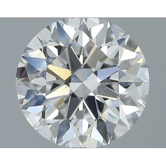 1.0 Carat Round F VS2 EX GIA Natural Diamond