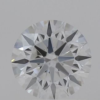 0.95 Carat Round D VVS2 EX GIA Natural Diamond