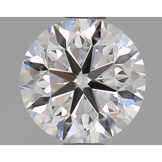 0.81 Carat Round D VVS1 VG EX GIA Natural Diamond