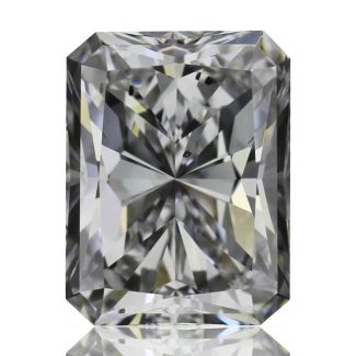 0.71 Carat Radiant E SI1 - EX GIA Natural Diamond