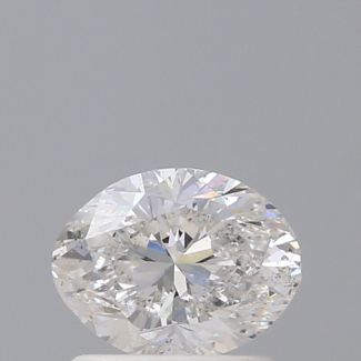 1.00 Carat Oval E SI2 - VG GD GIA Natural Diamond