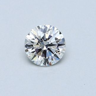 0.35 Carat Round D VS2 EX VG GIA Natural Diamond