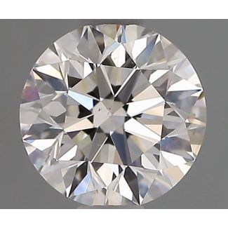 0.8 Carat Round H VS2 EX GIA Natural Diamond