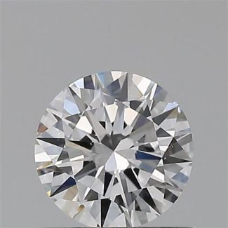 0.50 Carat Round E VS1 EX GIA Natural Diamond