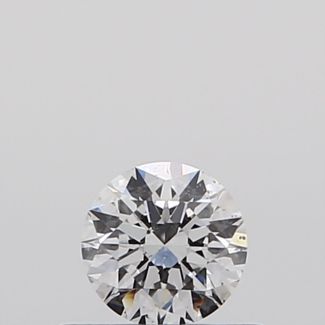 0.31 Carat Round E SI1 EX GIA Natural Diamond