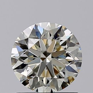 0.91 Carat Round K VS2 VG EX GIA Natural Diamond