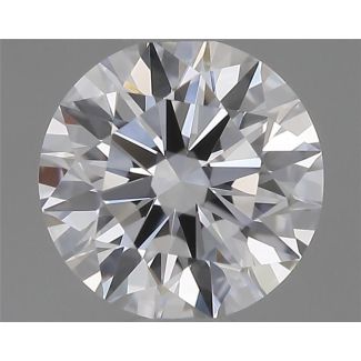 0.31 Carat Round D VVS1 EX GIA Natural Diamond