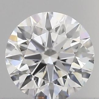 0.26 Carat Round D VS2 EX GIA Natural Diamond