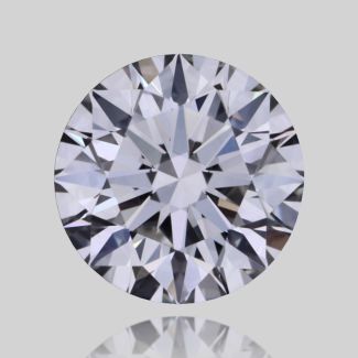 0.3 Carat Round D VVS1 EX GIA Natural Diamond