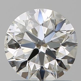 1.00 Carat Round I SI1 EX GIA Natural Diamond