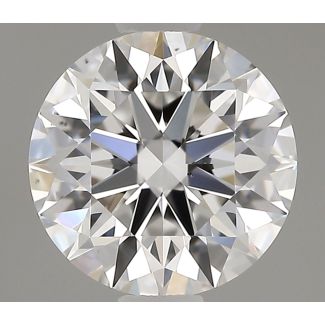 1.0 Carat Round F VS2 EX GIA Natural Diamond