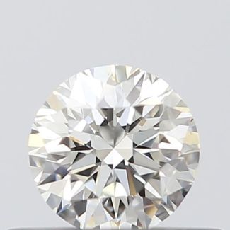 0.3 Carat Round H VS1 EX IGI Natural Diamond