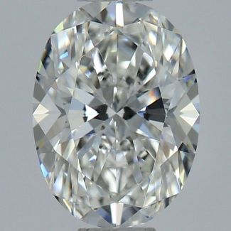 0.8 Carat Oval H VVS1 - EX VG GIA Natural Diamond