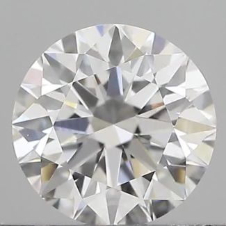 0.50 Carat Round E VVS2 VG GIA Natural Diamond