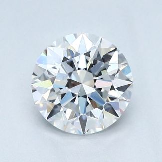 1.11 Carat Round E VVS1 EX GIA Natural Diamond