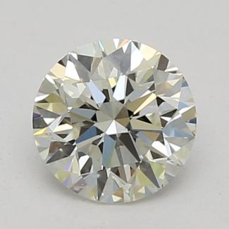 0.40 Carat Round J VVS1 VG EX GIA Natural Diamond