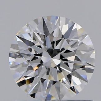 0.70 Carat Round E VS1 EX VG GIA Natural Diamond