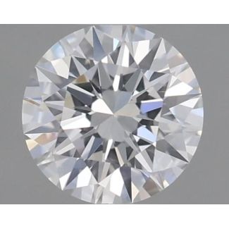 0.34 Carat Round F VVS1 EX GIA Natural Diamond