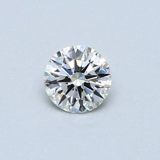 0.32 Carat Round G VS2 EX GIA Natural Diamond