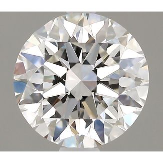 0.9 Carat Round F VS1 VG EX GIA Natural Diamond