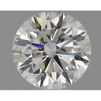 0.4 Carat Round G VS2 EX GIA Natural Diamond