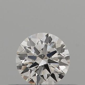 0.24 Carat Round F VVS1 EX GIA Natural Diamond