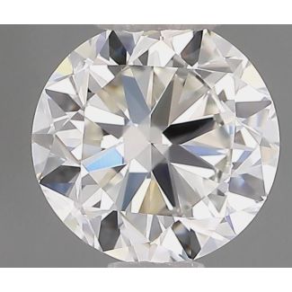 0.70 Carat Round G VVS2 GD EX GIA Natural Diamond