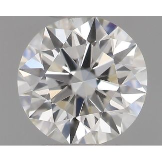 0.31 Carat Round G VVS1 EX IGI Natural Diamond