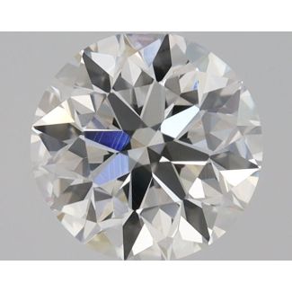 0.7 Carat Round F VVS1 EX VG GIA Natural Diamond