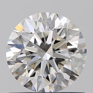 0.70 Carat Round H VS2 EX GIA Natural Diamond