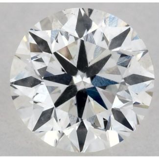 0.4 Carat Round F SI2 VG GIA Natural Diamond