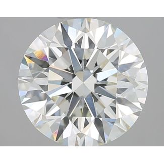 2.06 Carat Round F VVS1 EX IGI Natural Diamond