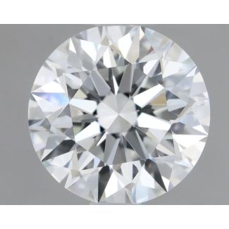 0.82 Carat Round E VVS1 EX GIA Natural Diamond