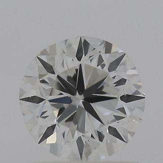 0.90 Carat Round F VS2 VG EX G GIA Natural Diamond