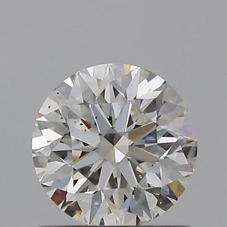 0.7 Carat Round G SI1 EX GIA Natural Diamond