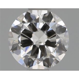 0.50 Carat Round F VS2 VG EX GD GIA Natural Diamond