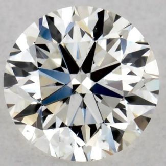 0.23 Carat Round I SI1 VG EX GIA Natural Diamond