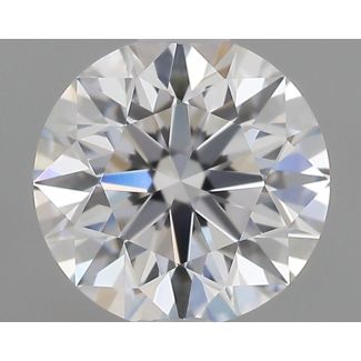 0.5 Carat Round D VVS2 EX VG GIA Natural Diamond