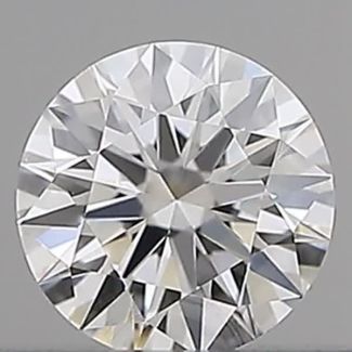 0.20 Carat Round D IF EX GIA Natural Diamond