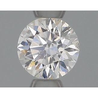 0.30 Carat Round F SI1 EX VG GIA Natural Diamond