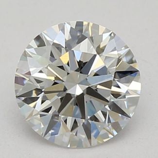 0.53 Carat Round E VS1 EX GIA Natural Diamond