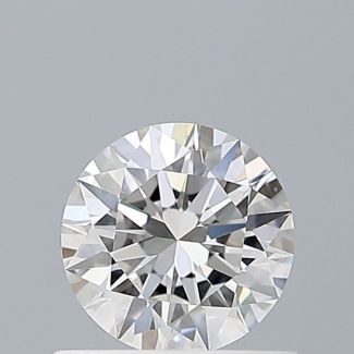 0.53 Carat Round E VS1 EX GIA Natural Diamond