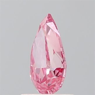 0.92 Carat Pear Pink VVS2 - GD NONE Natural Diamond