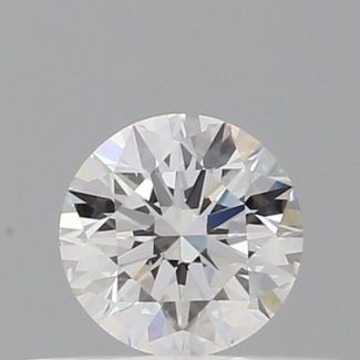 0.35 Carat Round D VVS1 EX GIA Natural Diamond