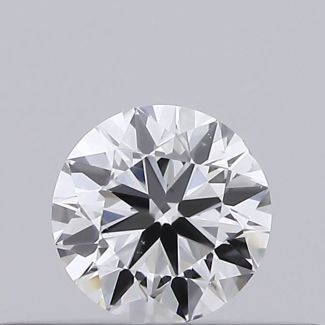 0.18 Carat Round D VS2 VG EX GIA Natural Diamond