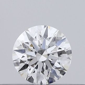 0.18 Carat Round D VS1 EX VG GIA Natural Diamond