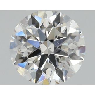 0.9 Carat Round G SI1 EX GIA Natural Diamond