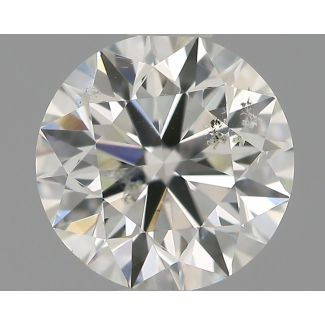 0.7 Carat Round G SI2 EX IGI Natural Diamond